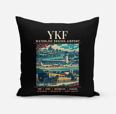 YKF - Poster - Pillow - Black