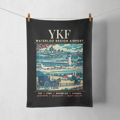 YKF - Poster - Towel - Black