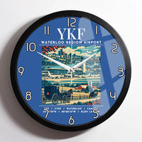 Thumbnail for YKF - Poster - Wall Clock Framed - Blue