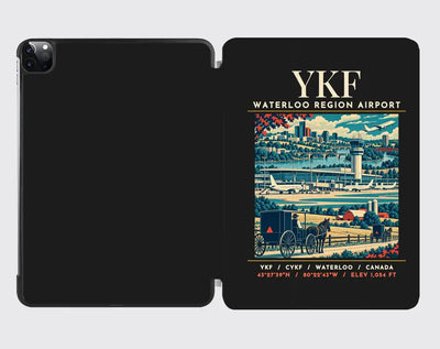 YKF - Poster - iPad Case - Black