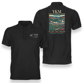 Yakima Air Terminal (McAllister Field) (YKM) Premium Polo T-Shirts