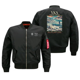 Platon Oyunsky Yakutsk International Airport (YKS) Bomber Jacket