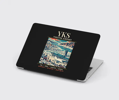 YKS - Poster - MacBook Case - Black