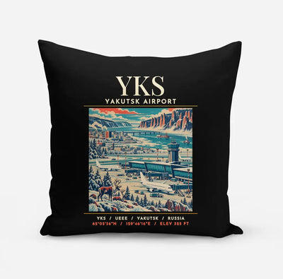YKS - Poster - Pillow - Black