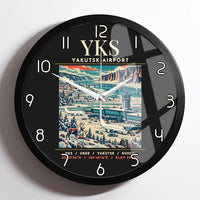 Thumbnail for YKS - Poster - Wall Clock Framed - Black