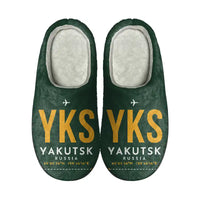 Thumbnail for Platon Oyunsky Yakutsk International Airport (YKS) Slippers & Flip Flops - Slippers - Cotton - Code - Same - Dark Green