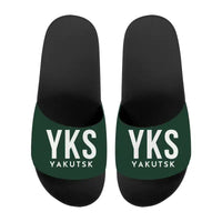 Thumbnail for Platon Oyunsky Yakutsk International Airport (YKS) Slippers & Flip Flops - Slippers - Sport - Code - Dark Green