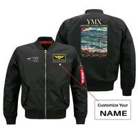 Thumbnail for YMX - Poster - Bomber Jacket - Black + NAME