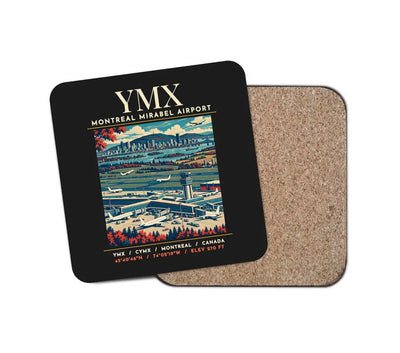 YMX - Poster - Coaster - Black