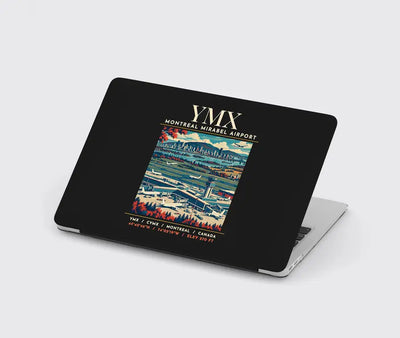 YMX - Poster - MacBook Case - Black