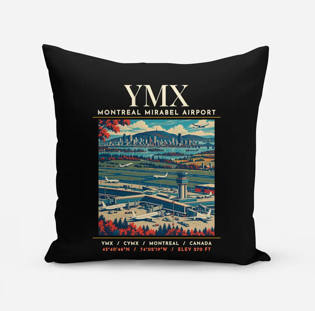 YMX - Poster - Pillow - Black