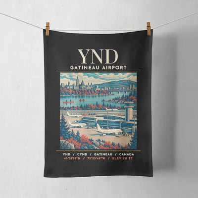 YND - Poster - Towel - Black