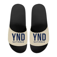 Thumbnail for Ottawa Gatineau Airport (YND) Slippers & Flip Flops - Slippers - Sport - Code - Beige