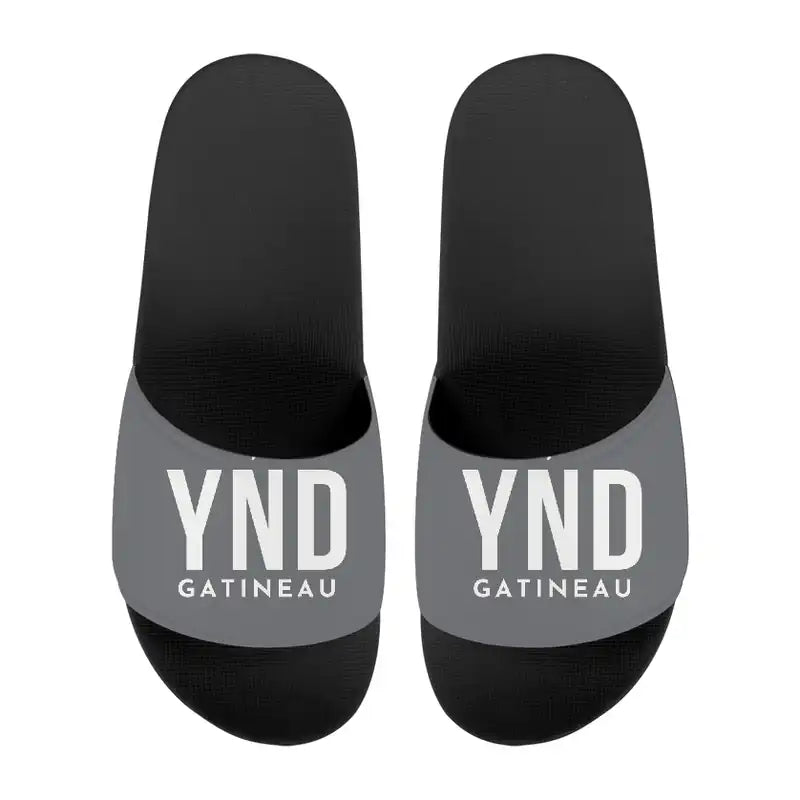 Ottawa Gatineau Airport (YND) Slippers & Flip Flops - Slippers - Sport - Code - Gray