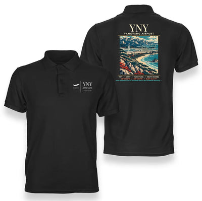 YNY - Poster - Double-Side Polo - Black