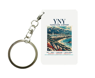 YNY - Poster - Key Chain - White