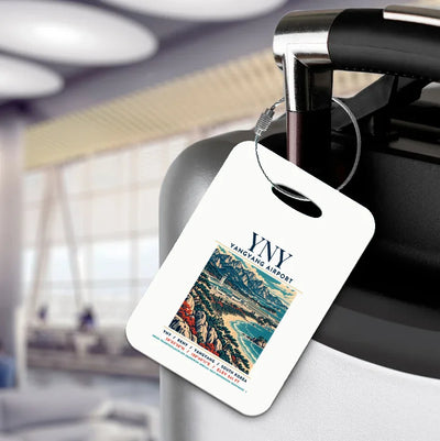 YNY - Poster - Luggage Tag - White