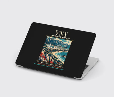 YNY - Poster - MacBook Case - Black