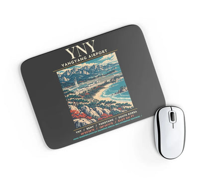 YNY - Poster - Mouse Pad - Black