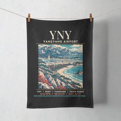 YNY - Poster - Towel - Black