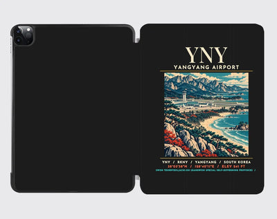 YNY - Poster - iPad Case - Black