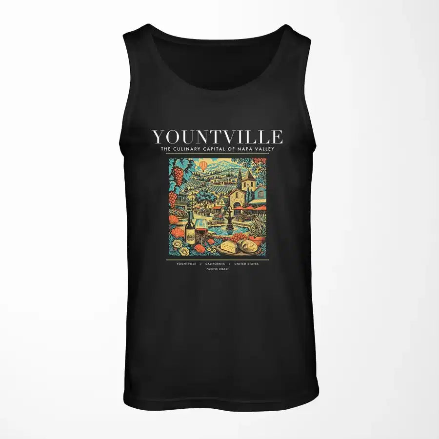 YOUNTVILLE - Poster - Tank Top - Black