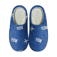 Thumbnail for Ottawa Macdonald-Cartier International Airport (YOW) Slippers & Flip Flops - Slippers - Cotton - Pattern - Blue