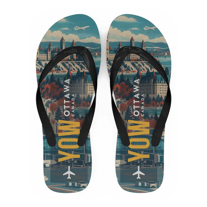 Ottawa Macdonald-Cartier International Airport (YOW) Slippers & Flip Flops - Slippers - Flip Flops - Scene