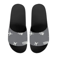 Thumbnail for Ottawa Macdonald-Cartier International Airport (YOW) Slippers & Flip Flops - Slippers - Sport - Pattern - Gray