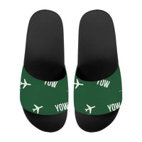 Thumbnail for Ottawa Macdonald-Cartier International Airport (YOW) Slippers & Flip Flops - Slippers - Sport - Pattern - Green