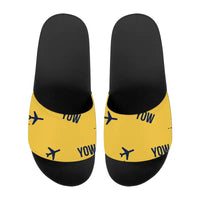 Thumbnail for Ottawa Macdonald-Cartier International Airport (YOW) Slippers & Flip Flops - Slippers - Sport - Pattern - Yellow
