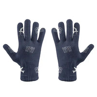 Thumbnail for Prince Rupert Airport (YPR) Gloves - Gloves - Full - Pattern - Navy Blue