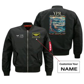 Prince Rupert Airport (YPR) Bomber Jacket