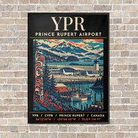 Thumbnail for YPR - Poster - Canvas Framed - Black