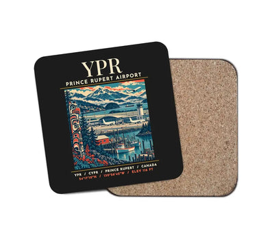 YPR - Poster - Coaster - Black