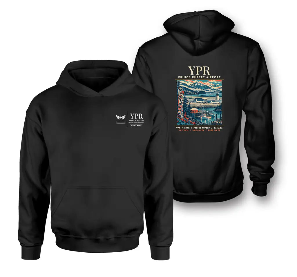 YPR - Poster - Double-Side Hoodie - Black