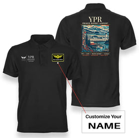 Prince Rupert Airport (YPR) Premium Polo T-Shirts