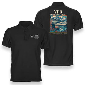 Prince Rupert Airport (YPR) Premium Polo T-Shirts