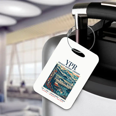 YPR - Poster - Luggage Tag - White