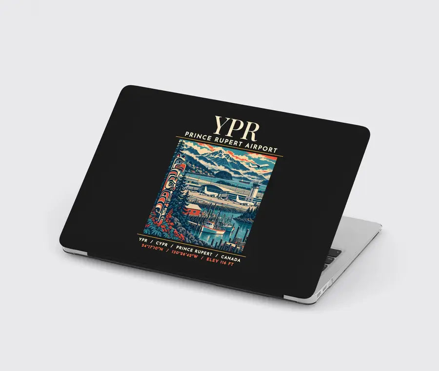 YPR - Poster - MacBook Case - Black