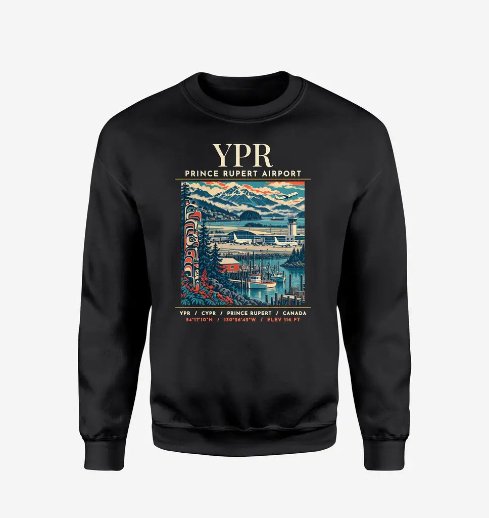 YPR - Poster - Sweatshirt - Black