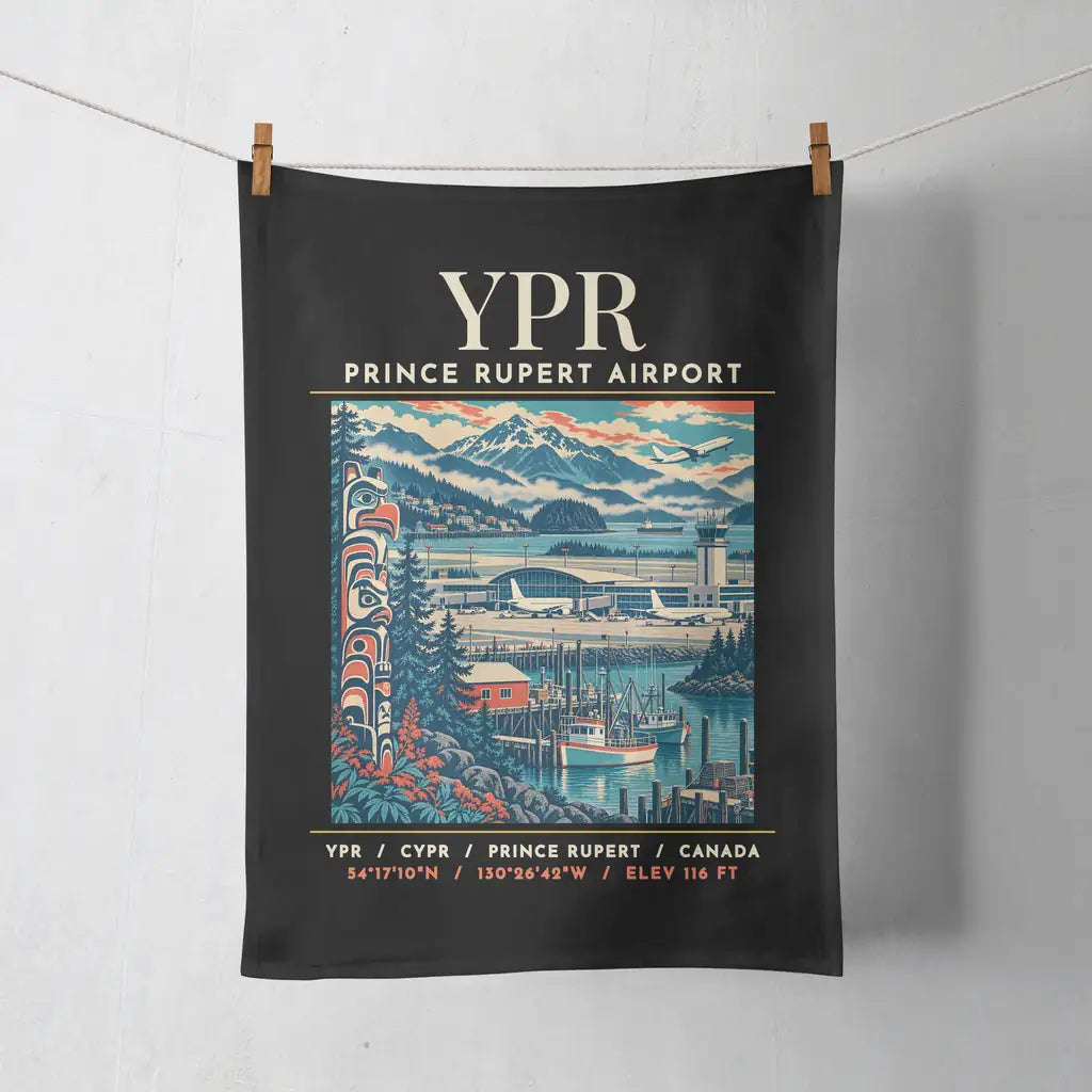 YPR - Poster - Towel - Black