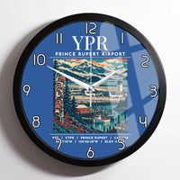 Thumbnail for YPR - Poster - Wall Clock Framed - Blue