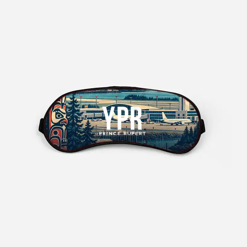 Prince Rupert Airport (YPR) Sleep Masks - Sleep Mask - Scene