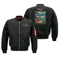 Thumbnail for YQA - Poster - Bomber Jacket - Black
