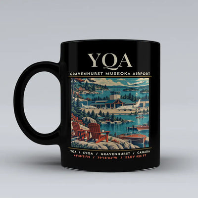 YQA - Poster - Mug - Black