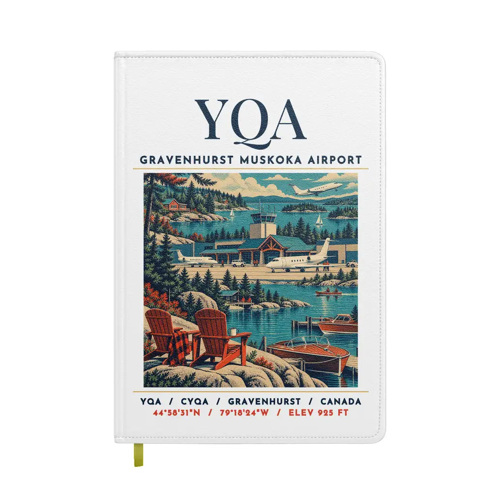 YQA - Poster - Notebook - White
