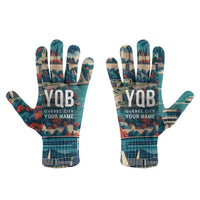 Thumbnail for Québec City Jean Lesage International Airport (YQB) Gloves - Gloves - Full - 3D + Name