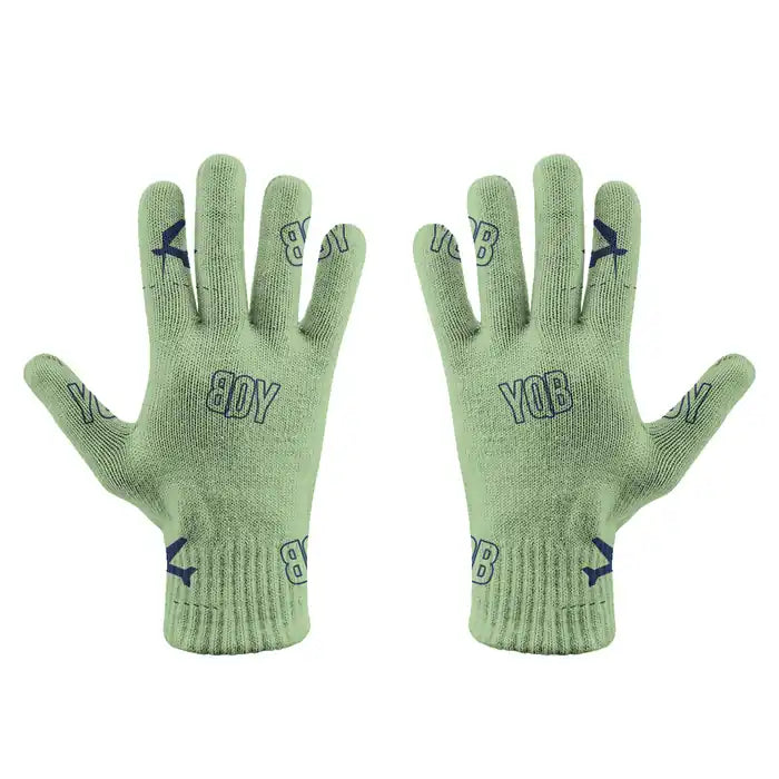 Québec City Jean Lesage International Airport (YQB) Gloves - Gloves - Full - Pattern - Light Green