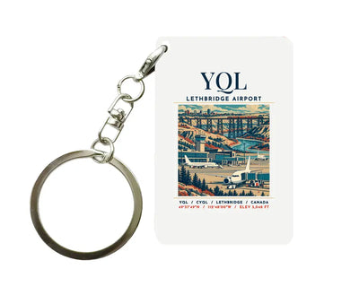 YQL - Poster - Key Chain - White